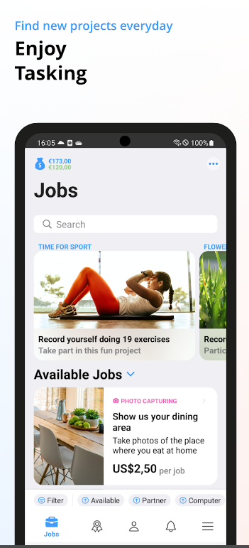 Clickworker app