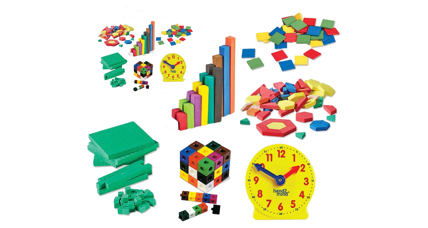 A set of different materials for early learning stage of kids, this is also a material for homeschooling.